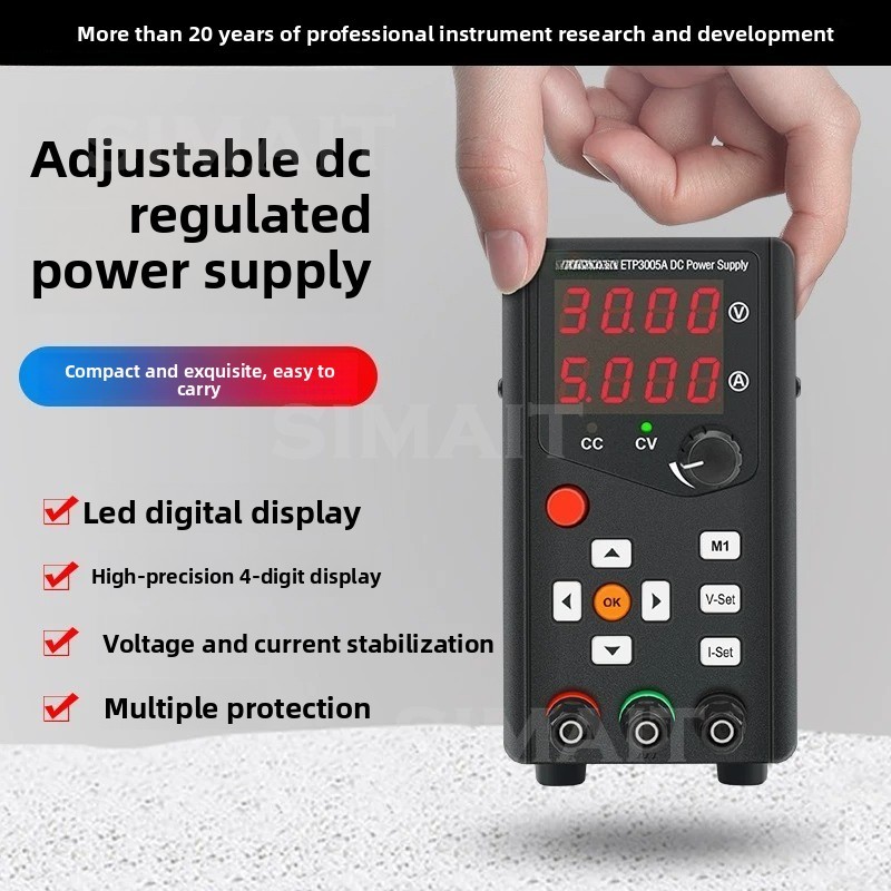 Programmable Dc Power Supply 30V 10A - Mini Einstellbare DC-Stromversorgung Programmierbar 30V 5A