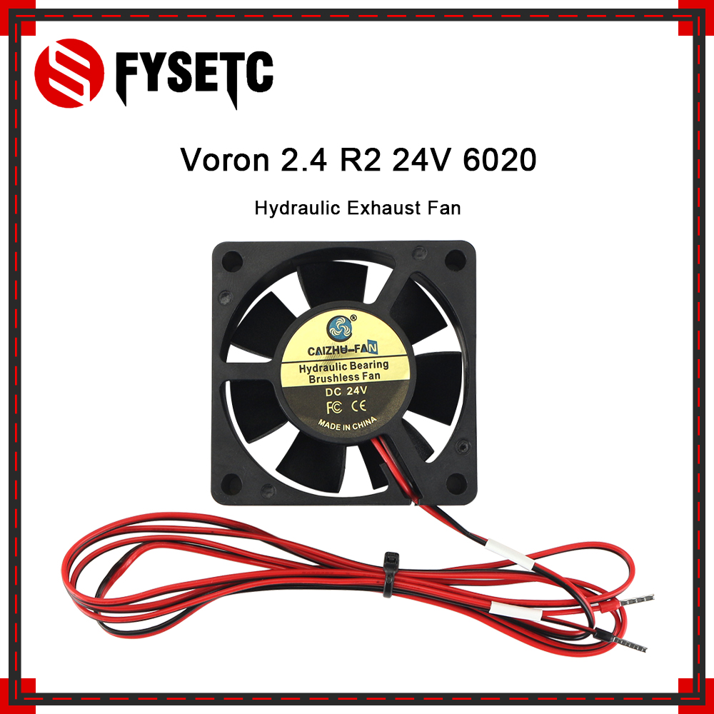 Voron 2.4 R2 Kit - FYSETC 4010/6020 Hydraulischer Abluftventilator Kühlventilator 40*10mm