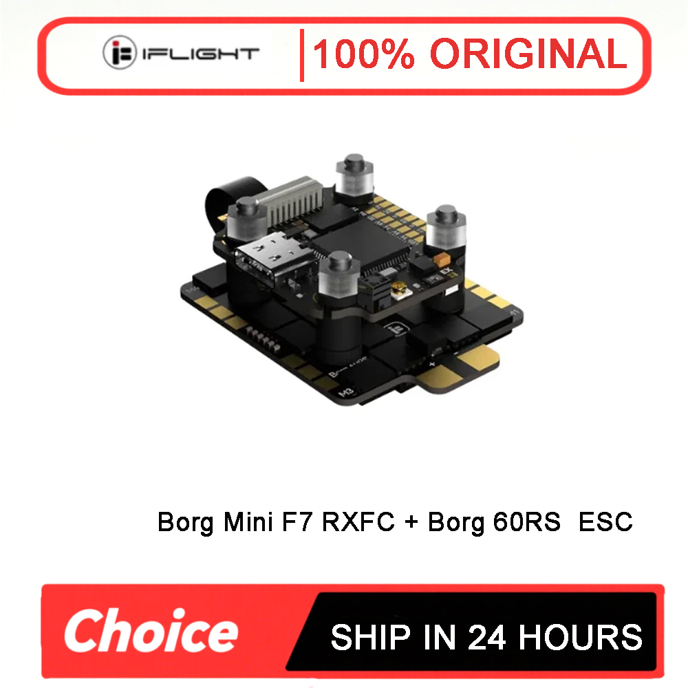 Fpv Flight Controller F7 Stack 60A - Borg Mini F7 Stack mit 60RS
