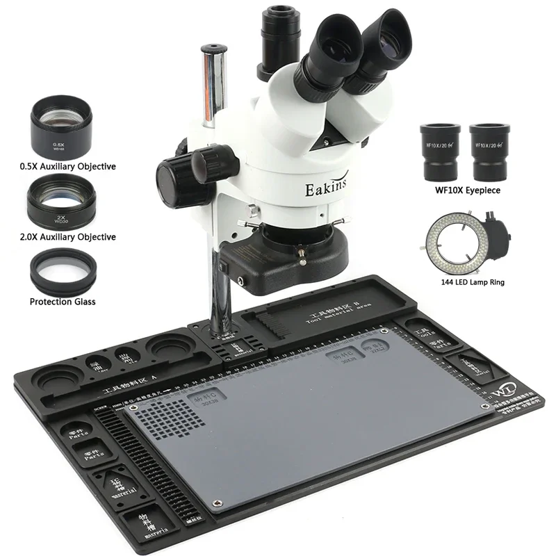 Großes Multifunktions-Stereomi – Stereo Trinocular Microscope Pcb Bewertung und Preis