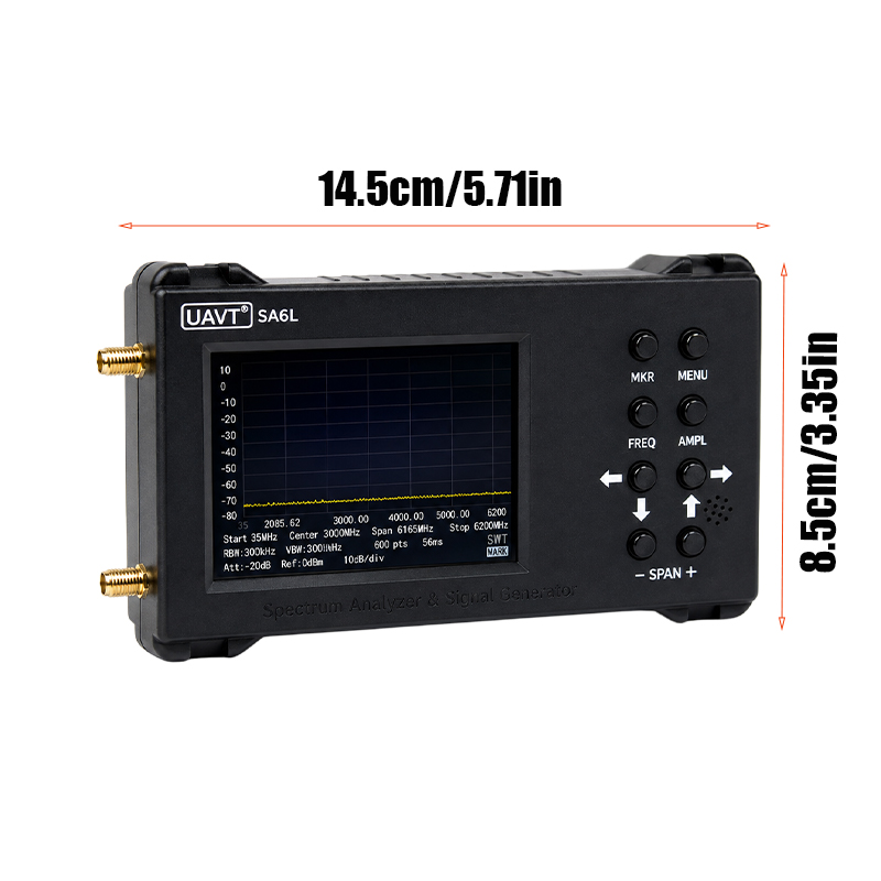 6GHz Tragbarer Spektrumanalysa – Signal Generator Spectrum Analyzer Bewertung und Preis