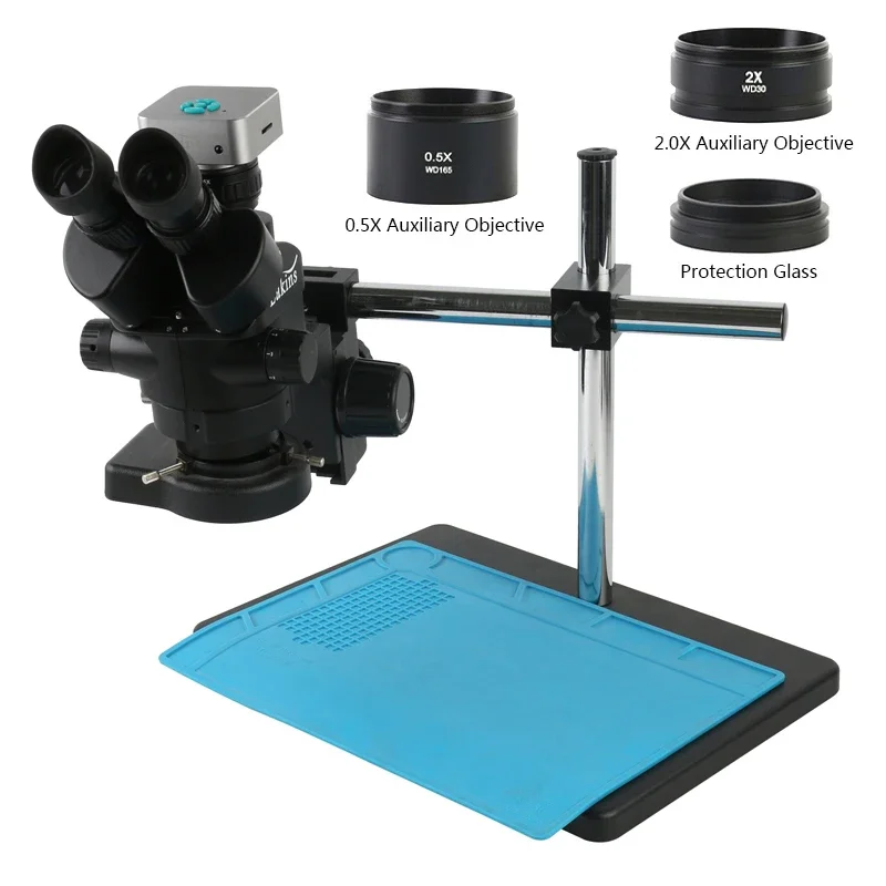 Zoom 3,5X-90X Confocal Trinocu – Stereo Trinocular Microscope Pcb Bewertung und Preis