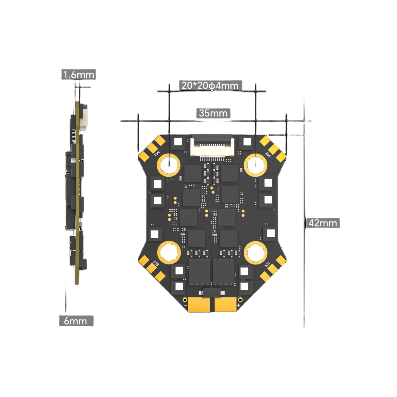 IFlight Borg Mini F7 Stack mit – Fpv Flight Controller F7 Stack 60A Bewertung und Preis