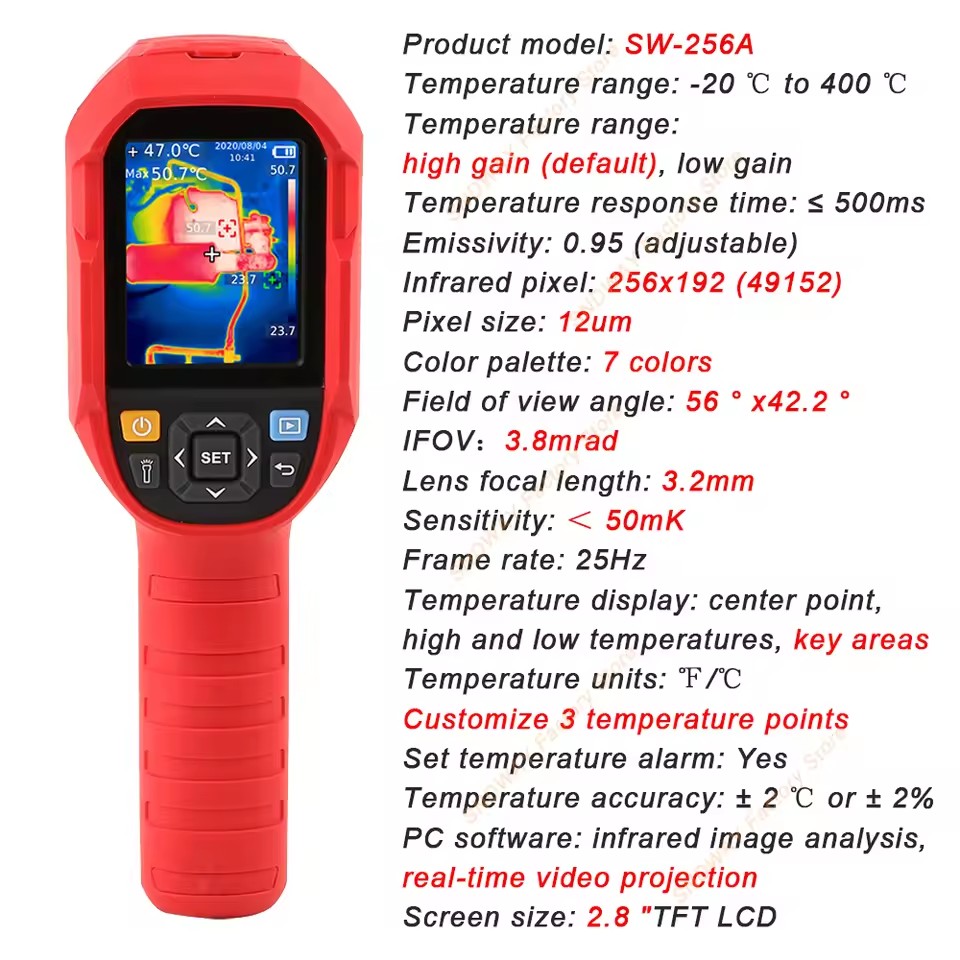 SNDWAY SW-8120S SW-256A Wärmeb – Thermal Imaging Camera Pcb Repair Bewertung und Preis