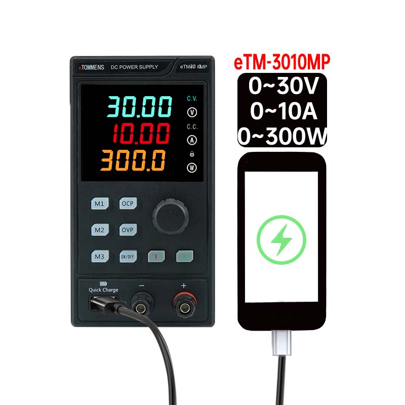 ETOMMENS 30V 10A 300W ETM-3010 – Programmable Dc Power Supply 30V 10A Bewertung und Preis
